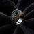 Obsidian Knight Ring – Black Stone Silver Men’s Ring
